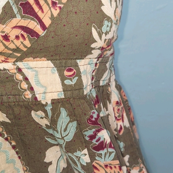 Free People dress floral empire waist 10 - Picture 7 of 13